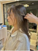 透明感！！ベージュ系イヤリングカラー！！
