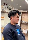 チリつかないツイストスパイラルパーマ