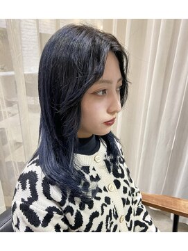 フリーラ 表参道(freera) グラデーションブルーカラー