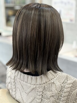 シャルムヘアー(charme hair) ハイライトオリーブベージュ