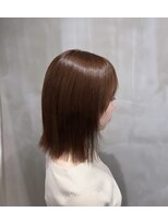ベルベットヘア 千早店(Velvet hair) pink beige 【Shion】