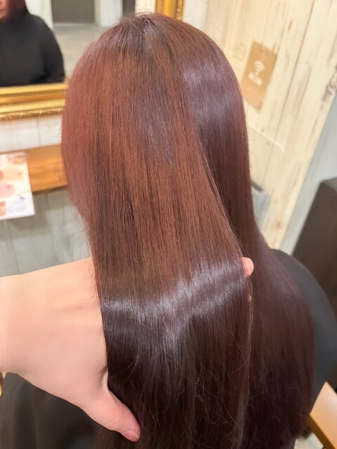【Ayumi】髪質改善/レッドブラウン