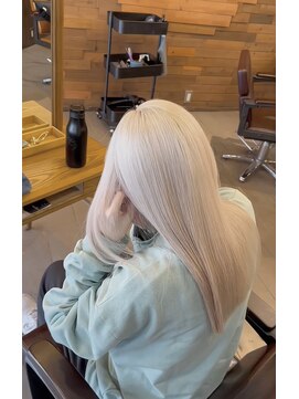 ヘアーサロン ミル(hair salon MiL) 【MiL】#ホワイトカラー #ブリーチ #ダブルカラー