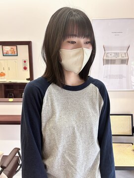 ルックアット(Look at) 【Look at】レイヤーボブ似合わせカット着物ヘア大人ガーリー