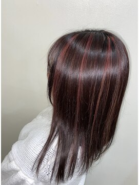 ムゲルカ エン(mugelca e'n) ルビーレッドハイライト