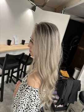 ラフ 難波店(LAFF) #セミディ#シアカラー#ショートヘアー#姫カット#ダークアッシュ