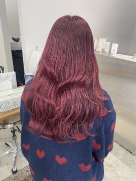 クラン バイ ナチュラル(clan by Natural) ピンクカラー/ピンクレッド @seiji_1027_