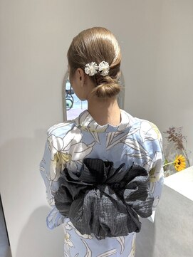 ルク(Luc.) 浴衣のタイトシニヨン☆