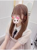 アイドル前髪×流しバング×S字後れ毛＊まゆ