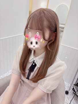 リルミー(Lilme) アイドル前髪×流しバング×S字後れ毛*まゆ