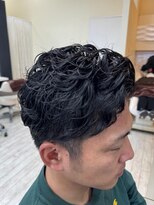 アール(Re)&nbsp;オールバックパーマ