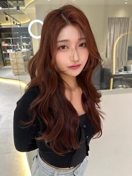 ロンドメリア 天神大名店(Lond Melia) ★メルティカラーフェミニンロング似合わせカットミディア厶艶髪
