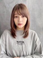 ローブロワ(L'Aube roi)&nbsp;可愛さ満点！顔周りレイヤーのナチュラルワンカール