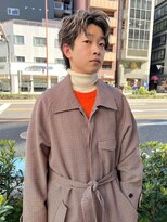 セントラル 三宮店(central)&nbsp;韓国マッシュスペインカールスパイキーショートブルーブラック