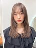 【sara限定】カット+カラー+Aujuaトリートメント ￥24,700→