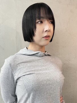 スミス 上野(smith) 顔周りレイヤーカット/フェイスレイヤー/切りっぱなしボブ