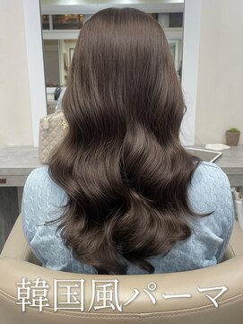アミー 銀座(Ammy) 韓国風パーマ/コテ巻き風パーマ/ロングヘア/髪質改善/パーマ