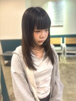 ヘアーブレイス(hair brace)&nbsp;顎下からしっかりめレイヤー