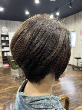 アイリーファンビリ(irie fambilly) ショートボブ×ナチュラルベージュ