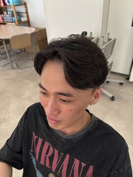 スタイル 成城学園前(STYLE) メンズセンターパートスタイル