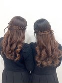 ガーリースタイル/心斎橋/ヘアメ/セットサロン