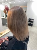 桑名ロングレイヤーカットハッシュカット透明感カラー重めロング