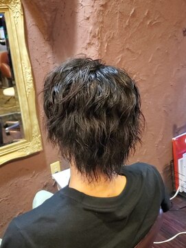 クロノス(CRONOS) 【CRONOS  千葉】ミディアム縦落ちパーマ