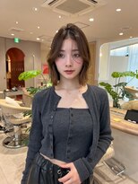 ジーナ 西新(Zina)&nbsp;髪質改善＊顔周り似合わせカットボブ＊美髪【Zina西新】