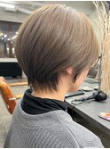 シドウ/30代40代/ブリーチなしショートボブ