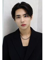 ルーシー 渋谷(LUCEY) センターパートフェザーパーマシャドウパーマメンズパーマ