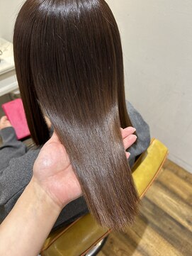 エマヘアーアトリエ 大在店(Emma hair Atelier) 髪質改善カラー×ナチュラルブラウン♪