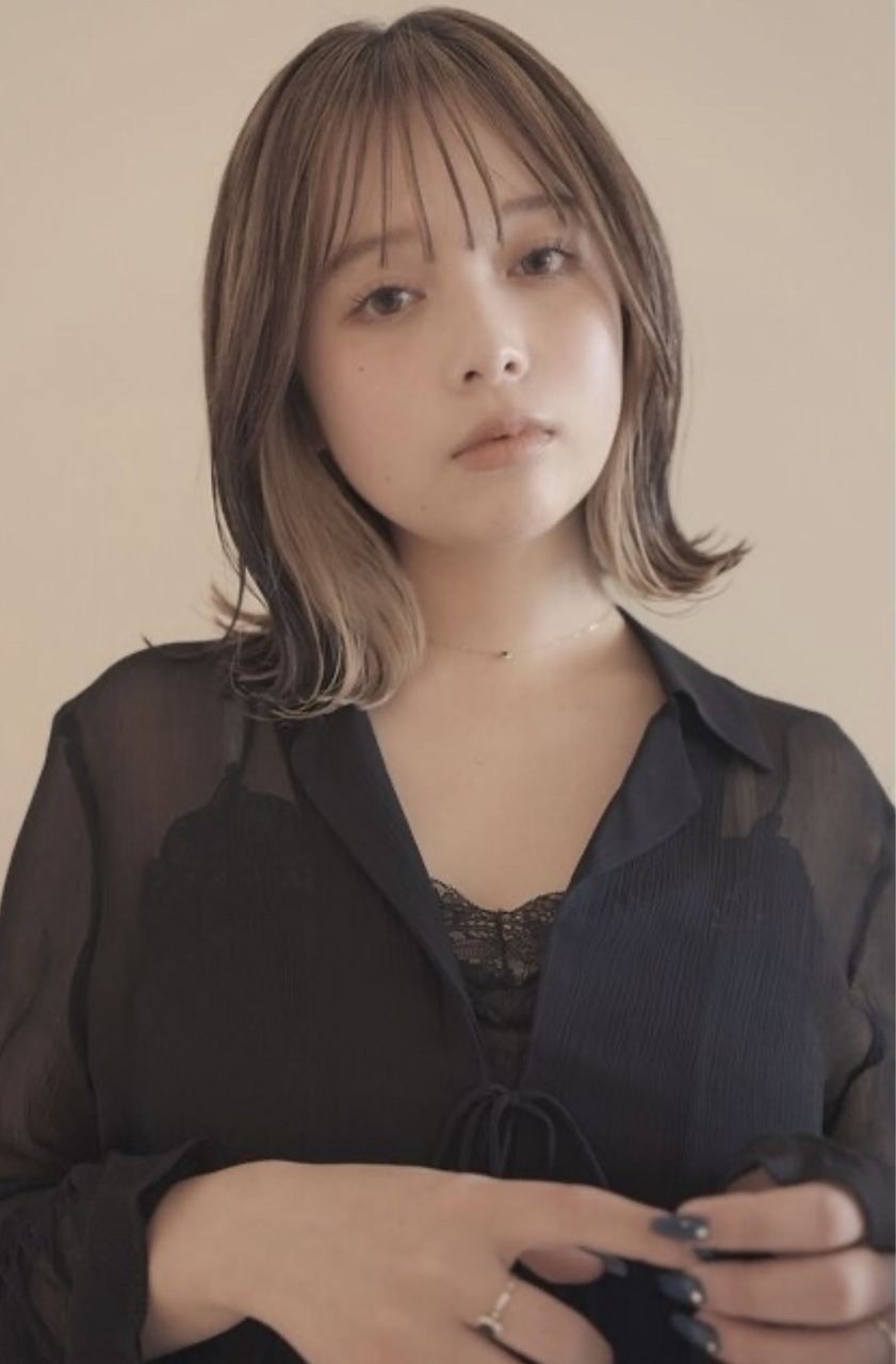 シーク バイ ベル 千葉(Seek by Belle)&nbsp;#ミディアム #ボブ #暗めカラー #イメチェン 
