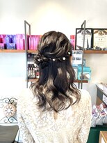 リーナ ビューティガーデン(LiNA BeautyGarden) ヘアアレンジ/ヘアセット/ハーフアップ/サイドハーフアップ