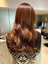 ナチュラル ヘアーデザイニング(Natural hair designing) 韓国風パーマ/ゆるふわウェーブ/キャラメルブラウン/王道モテ髪