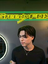 グリーディーフォックス 三軒茶屋(GreedyFOX)&nbsp;波巻き/マッシュパーマ/ウルフ/ハイライト<理容室>三軒茶屋
