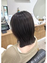 ラフテル(RAFTEL)&nbsp;【ダークグレージュ】×【切りっぱなしボブ】