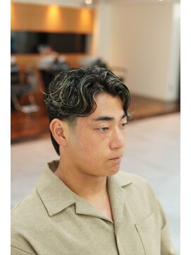 ブリードトウキョウ 亀戸店(BRYD TOKYO) テーパーフェードセンターパートニュアンスパーマウェーブパーマ