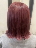 ヘアーサロン ソピアー(Hair salon Sophia)&nbsp;外ハネレッドカラー