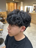 SYNE men's hair salon【サインメンズヘアーサロン】【9月10日NEWOPEN(予定)】&nbsp;シャドウパーマ