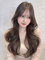 シュガーアンドソルト 垂水(SUGAR&SALT)&nbsp;オリーブベージュ/顔周りカット/エギョモリ/韓国ヘア