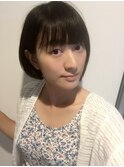 【Ruufus】正統派黒髪ショートボブ