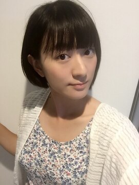 ルーファス 恵比寿 渋谷(Ruufus) 【Ruufus】正統派黒髪ショートボブ