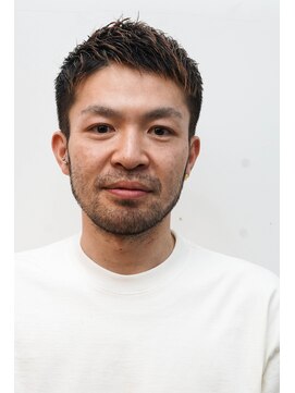 メリケンバーバーショップ コウベ(MERICAN BARBERSHOP KOBE) グランジツーブロックビジネスショート刈り上げイメチェン@1