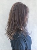 ハッシュカットフルバング似合わせカットレッドブラウン20代30代