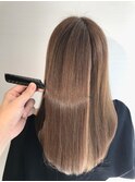 ☆【髪質改善】ミルクティーブラウン☆