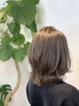 シェル 吉祥寺(shell) ☆ブリーチなしでも透明感☆プラチナアッシュ