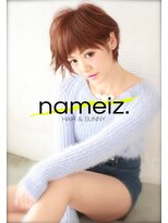 ネイミーズ 横浜関内(nameiz.) 【横浜美容室ネイミーズ】耳かけ大人可愛いアシメショート