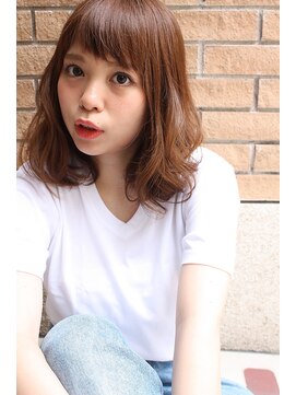 トゥーリ 筑紫野店(tuuli) 大人可愛いワンカールミディアムボブ☆