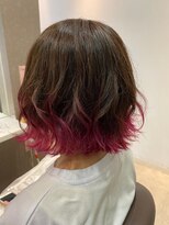 ヘアアンドリラクゼーション ジン(Jinn) 裾カラー