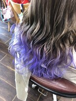 メレットバイホーム(Meret by Home)&nbsp;ブルーパープルブラックグラデーションカラー/30代40代50代
